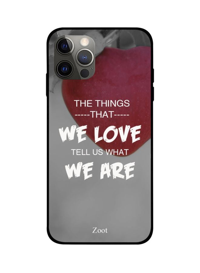 Zoot TPU The Things That We Love Pattern Back Cover For IPhone 12 Pro