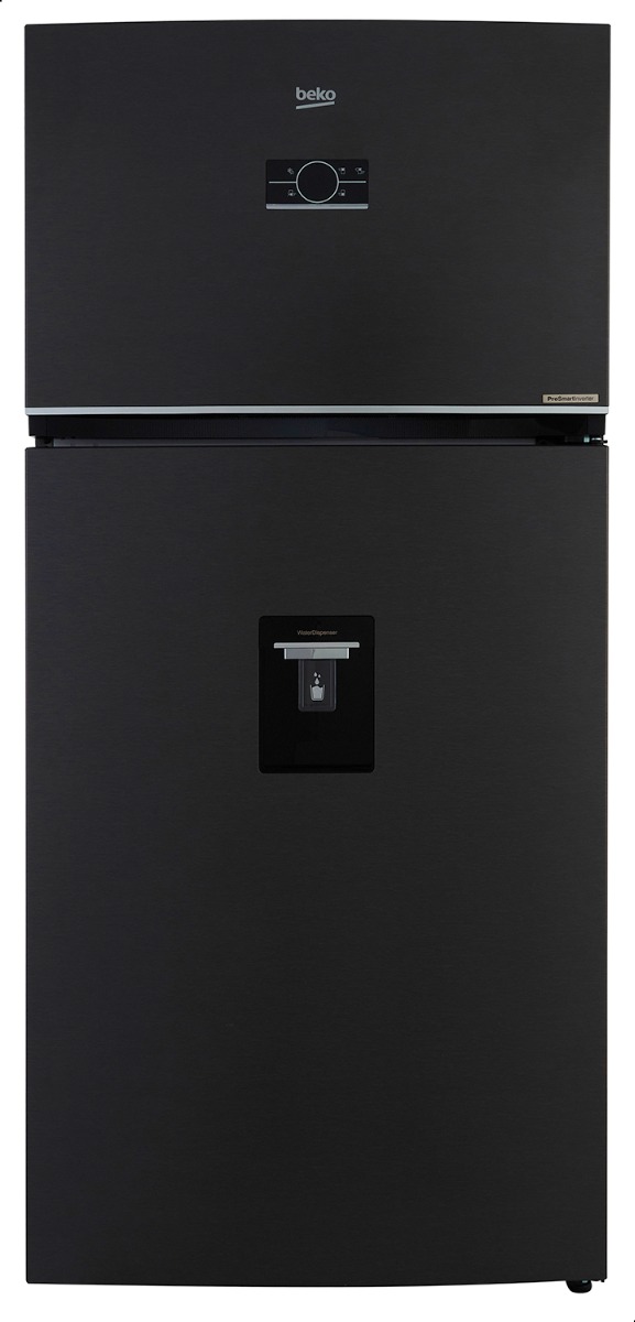 Beko No-Frost Inverter Refrigerator, 626 Liters, Dark Inox - RDNE650E60ZXR