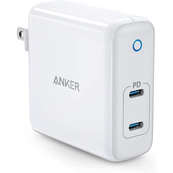 Anker Wall Charger, 2 Ports, 60W, White - A2029P11