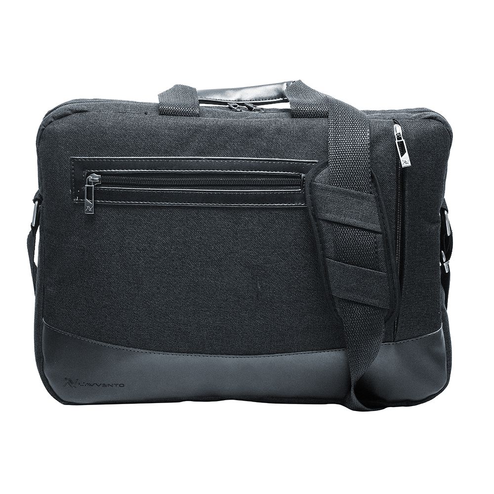 L’avvento Laptop Shoulder Bag, 15.6 Inch, Black - BG36B
