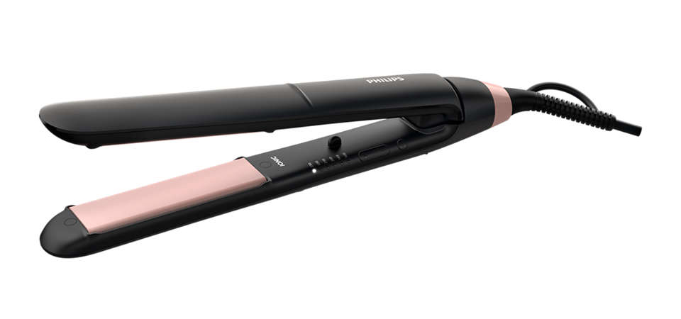 Philips ThermoProtect Hair Straightener, Black - BHS378