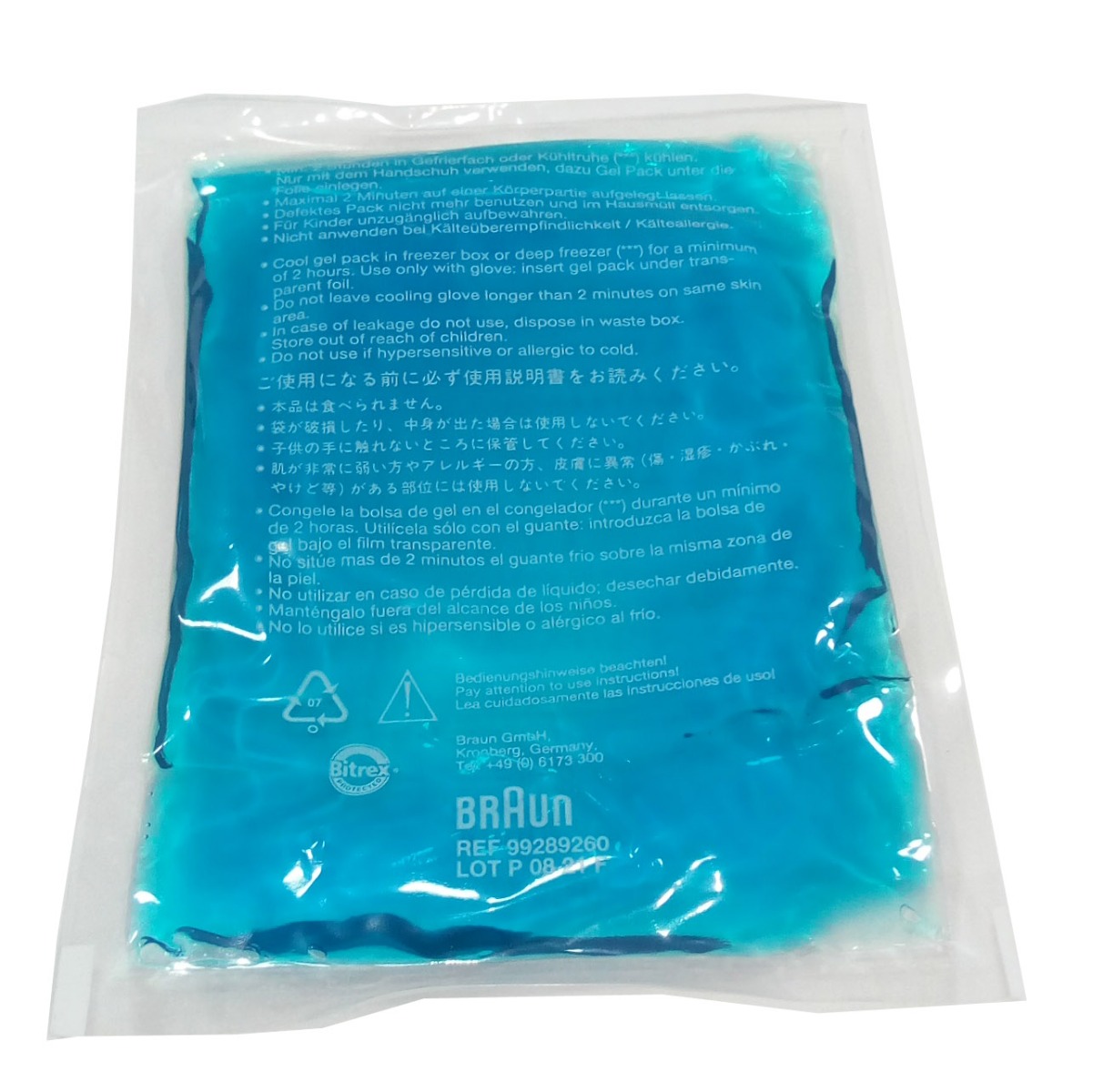 Braun Silk-epil Gel Pack Wet And Dry