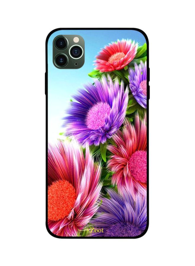 Colorful Flowers Printed Back Cover for Apple iPhone 11 Pro