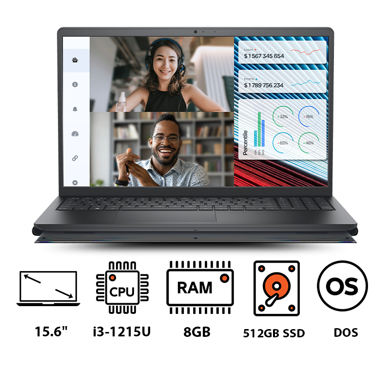 Dell Inspiron 3593 Laptop, Intel Core i7-1065G7, 15.6 Inch, 1TB, 16GB RAM, NVIDIA GeForce MX230 4GB, Ubuntu - Black | Best price in Egypt | B.TECH Dell Inspiron 3593 Laptop, Intel Core i7-1065G7, 15.6 Inch, 1TB, 16GB RAM, NVIDIA GeForce MX230 4GB, Ubuntu - Black | Best price in Egypt | B.TECH