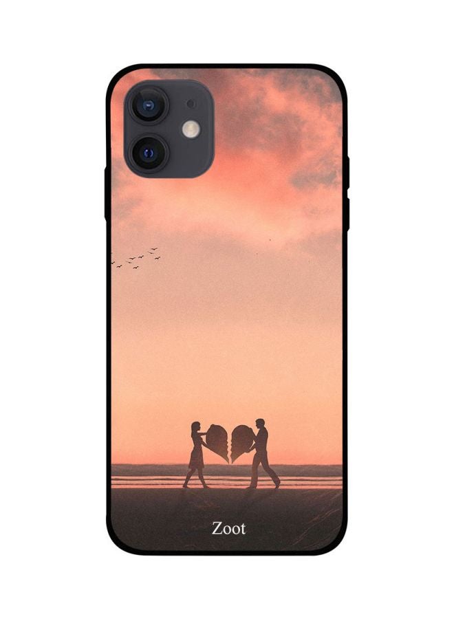 Zoot TPU Heart Pattern Back Cover For IPhone 12 mini