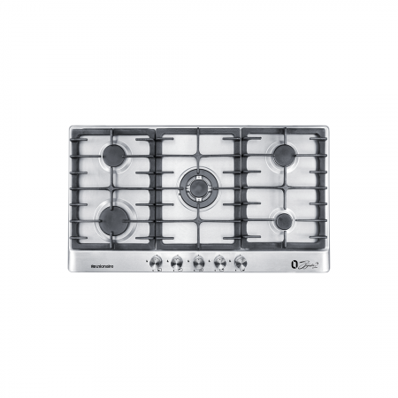 Unionaire Gas Built-in Hob, 90cm, 5 Burners, Stainless Steel - BH5090S-8-IS-OS