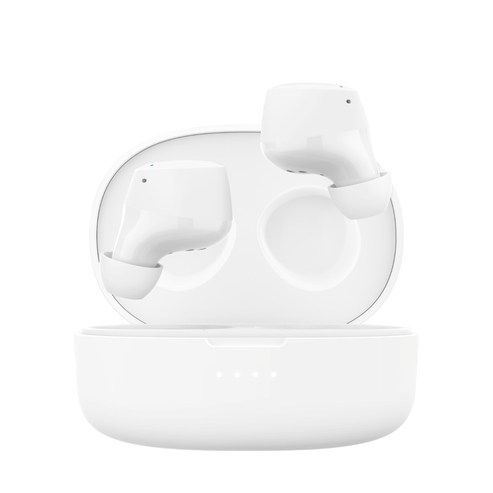 Belkin SoundForm Bolt Wireless Earbuds- White