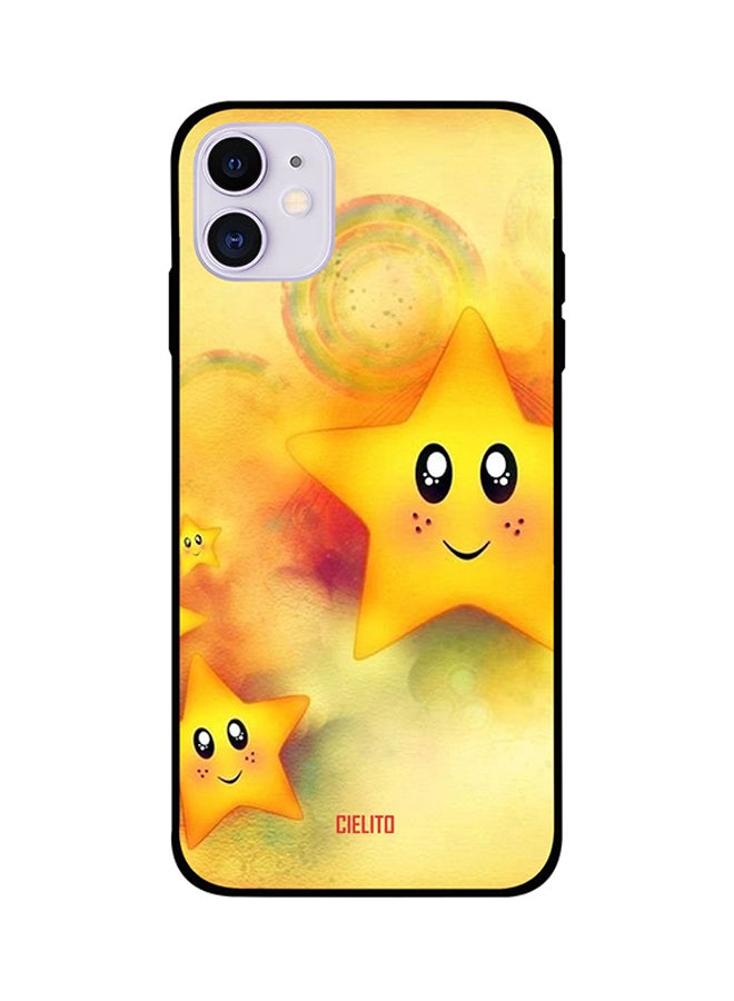 Smiley Star Printed Back Cover for Apple iPhone 11