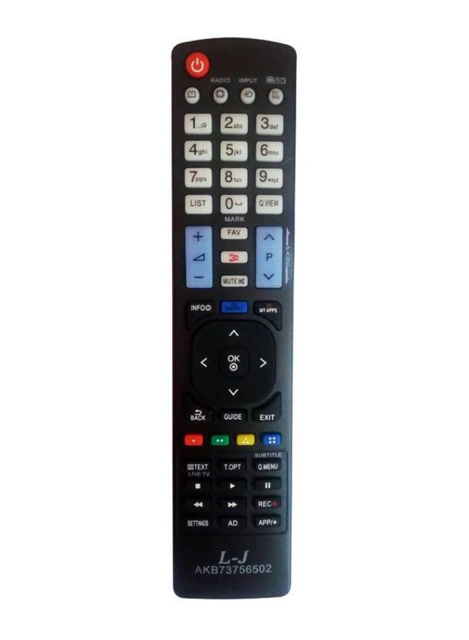 Remote Control for LG Smart TV -  Black