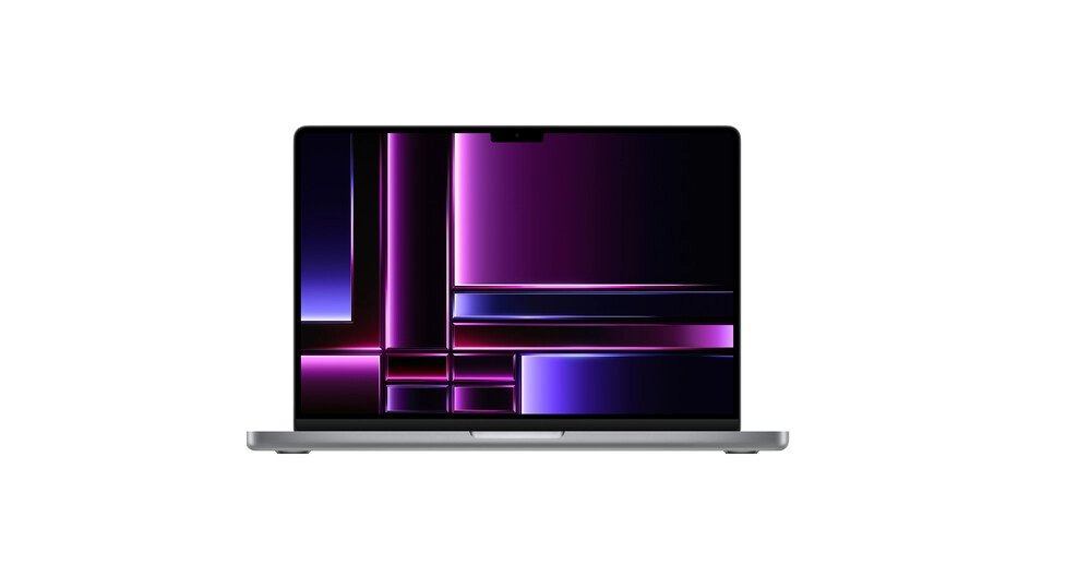 Apple MacBook Pro M2 Chip with 10 Core CPU, 16 Core GPU, 512GB SSD, 16GB RAM, 14 Inch XDR 120Hz Display, MacOS - Space Gray