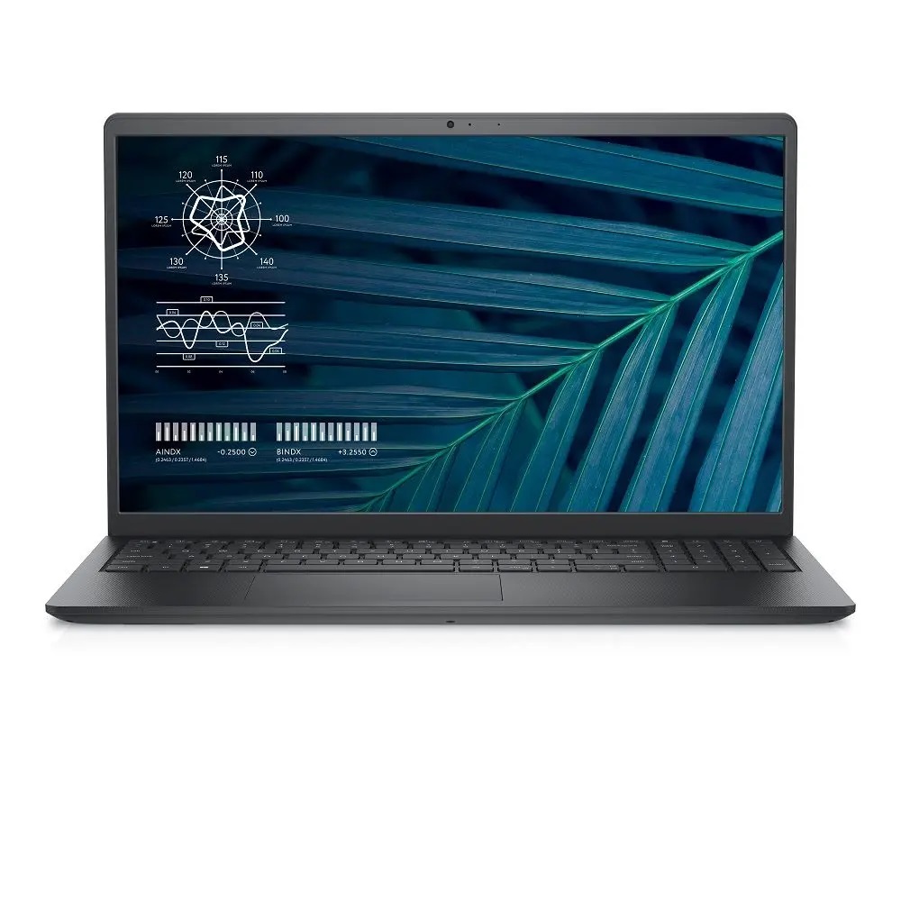 Dell Vostro 3510 Laptop, Intel Core i7-1165G7, 15.6 Inch FHD, 512GB SSD, 8GB RAM, Intel Iris Xe, Ubuntu - Black