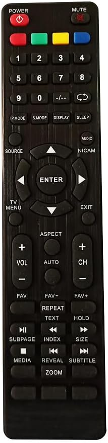 Remote Control for ATA TV ata54 - Black