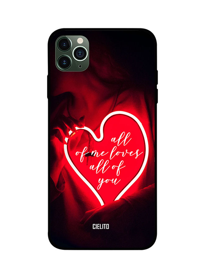 All Of Me Loves Printed Back Cover for Apple iPhone 11 Pro
