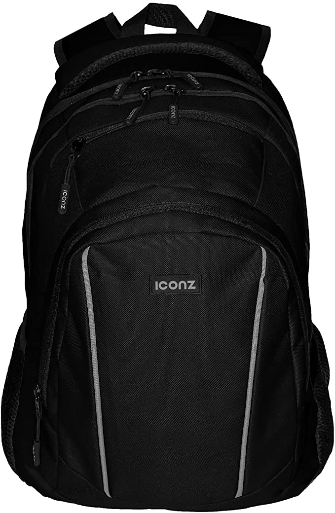 Iconz Chicago Laptop Bag for 15.6 Inch Laptops, Black - 4044
