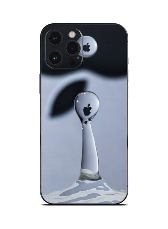 Apple Splash Skin for Iphone 12 Pro Max, Grey and Black
