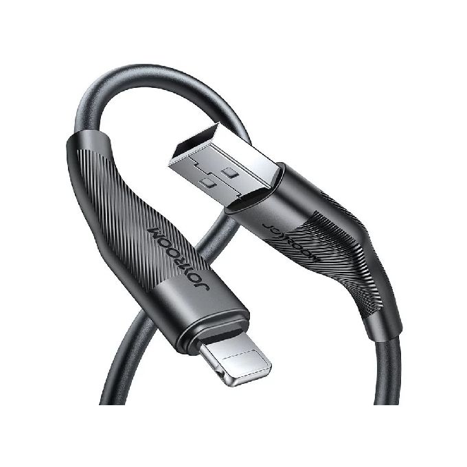 Joyroom USB to Lightning Charging Cable, 1 Meter, Black - S-1030M12