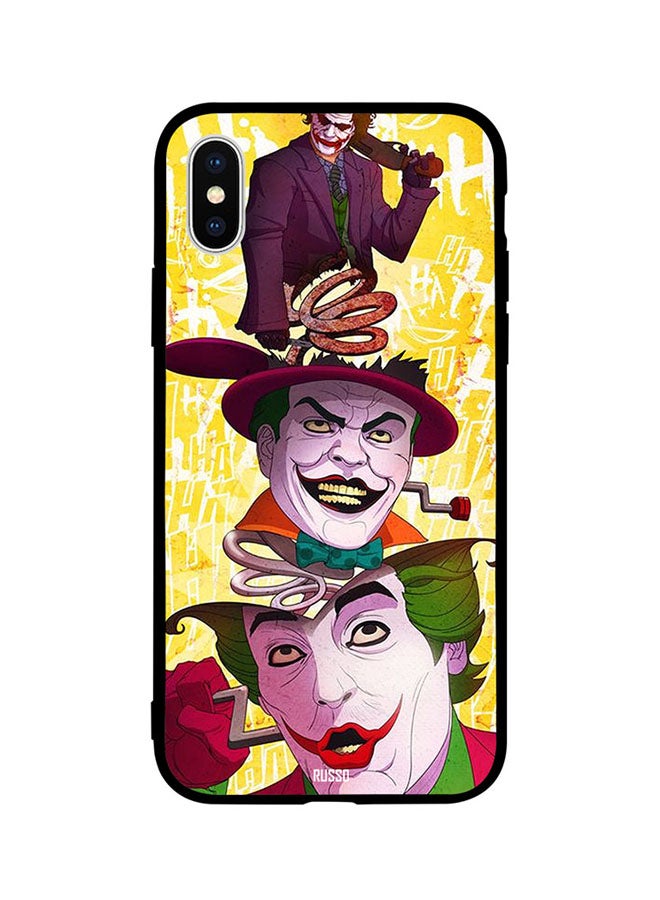 Old Joker Printed Back Cover for Apple iPhone X