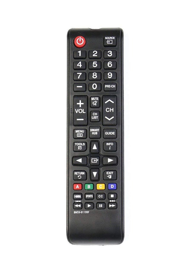 Remote Control for Samsung TV, Black - BN59-01199F