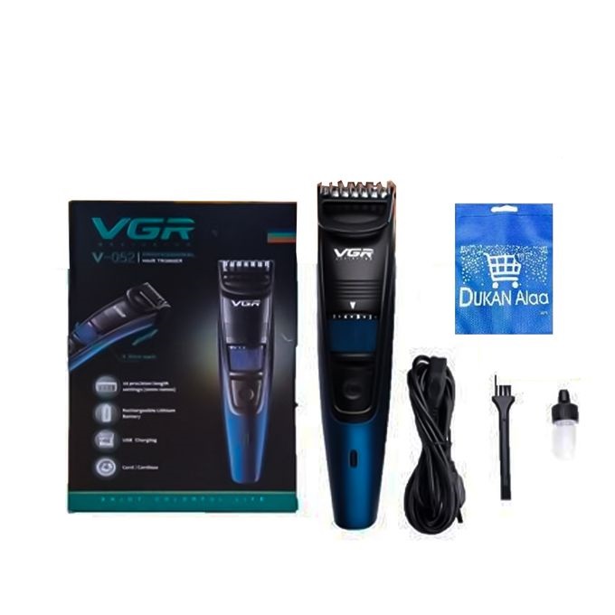 VGR Rechargeable Hair Clipper and Trimmer -V-052, with Gift Bag