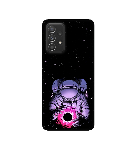 Astronaut Magic Silicone Printed Back Cover for Samsung Galaxy A13 4G