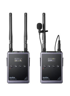 Godox WMicS1 Pro Wireless Omni Lavalier Microphone System for Mirrorless, DSLR Cameras - Black
