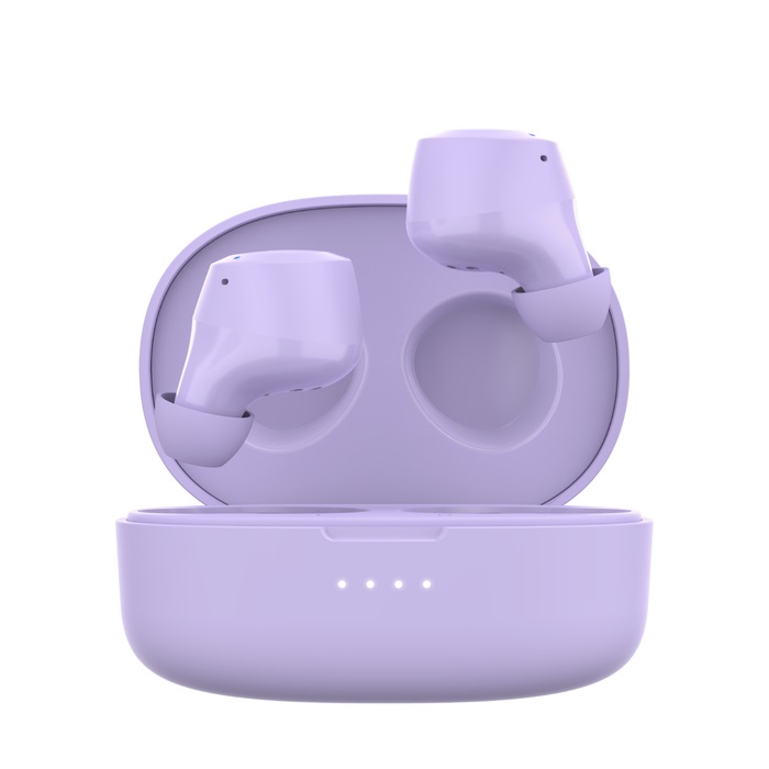 Belkin SoundForm Bolt Wireless Earbuds- Lavender