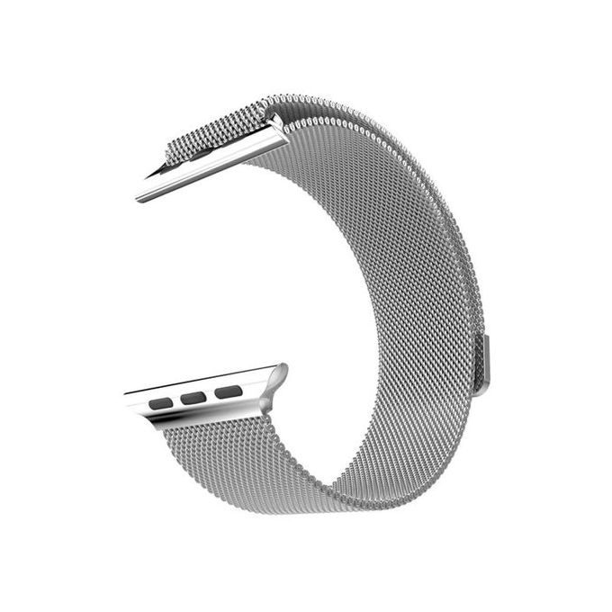 Strap For Apple Smart Watch Series 1, 2, 3, 38Mm - Silver