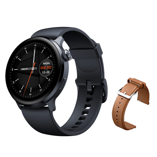 Mibro Watch Lite2 Smart Watch, 1.3 Inch, Black and Brown - XPAW011