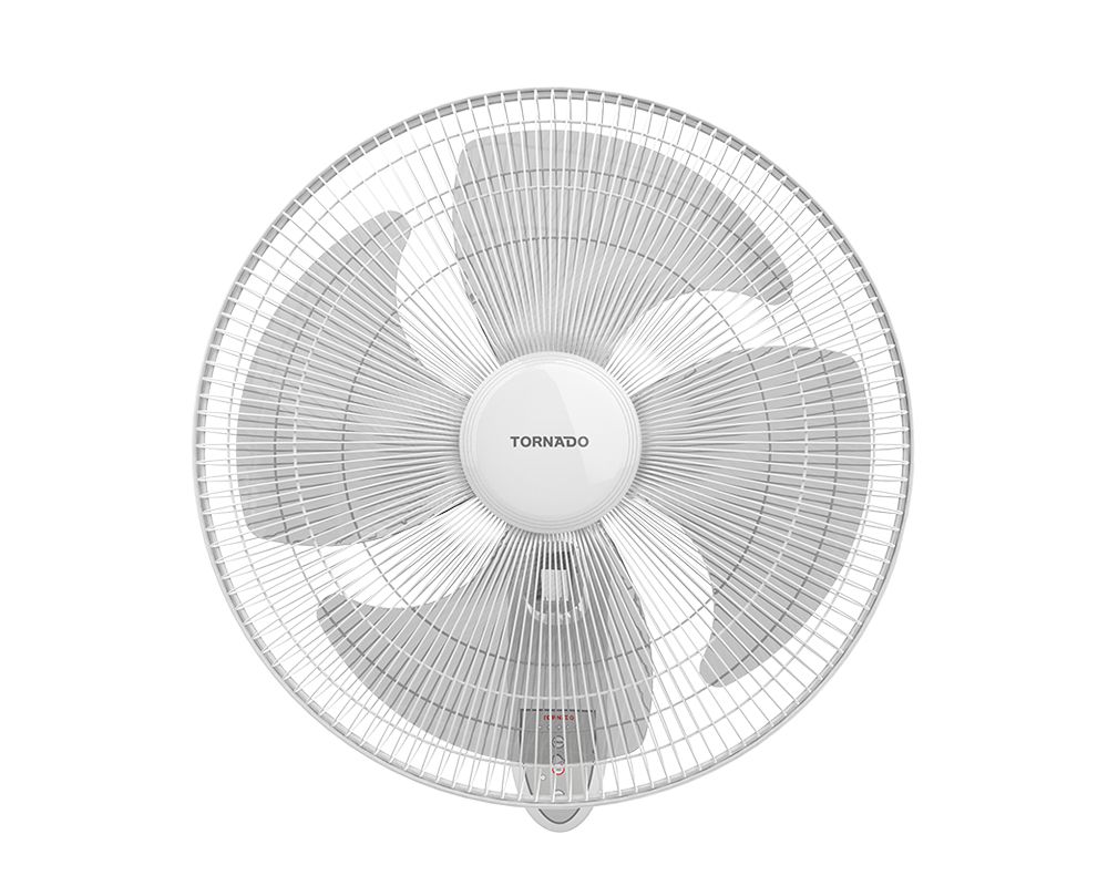 Tornado Wall Fan with Remote Control, 16 Inch, White - EPS-16RW