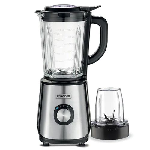 Kenwood Blender With Jar And 1 Mill 1000 Watt Black and Metal