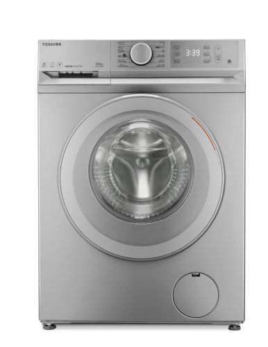 Toshiba Front Load Automatic Washing Machine, 8Kg, Inverter Motor, Silver -  TW-BL90A4EG(SS)