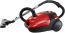 Jac Canister Vacuum Cleaner, 2200 Watt, Black and Red - JB2200R