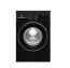 Beko Automatic Front Loading Washing Machine, 10 Kg, Inverter Motor, Black - B3WFU501040BCI