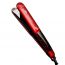 Rush Brush Steamer Hair Straightener - Red