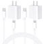 GENUINE APPLE (20W) USB-C POWER ADAPTER & USB-C TO LIGHTNING CABLE FOR APPLE IPHONE 12 |12 PRO | 12 PRO MAX | 11 | 11 PRO | 11 PRO MAX | X | 8 AND 11-INCH IPAD PRO AND IPAD PRO (ALL GENERATIONS)