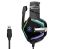 Techno Zone Wired Gaming Over Ear Headphones with Built-in Microphone, Black - K69
