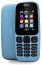Nokia 105 Dual Sim, 4MB- Blue- 2G