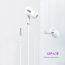Lanex LEP-L10 In Ear Wired Earphone with Microphone - White