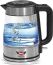 Black Stone Electric Kettle, 2 Liters, 2200 Watts, Black and Silver - BK-1000
