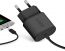 SBS Micro USB Fast Travel Charger, 1 Port, 2100mAh - Black
