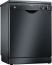 Bosch Free-Standing Dishwasher, 12 Place Settings, Black - SMS25AB00G