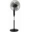 Tefal Essential Stand Fan, Without Remote Control, 16 inches, Black - VF4011F0