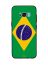 لاصقة زوت بطبعة علم البرازيل لسامسونج جالكسي S8 بلس - متعدد الالوان