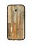 جراب ظهر زووت بطبعة نمط اخشاب قديمة لسامسونج جالكسي A7 2017 ، بيج وبني