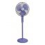 Fresh Galaxy Stand Fan, 16 Inch - Purple