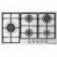 Ecomatic Gas Built-In Hob, 5 Burners, Stainless Steel- S913C