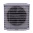 Tornado Bathroom Ventilating Fan, 25cm, Grey/Black - TVS-25BG