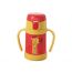 Tiger Printed Stainless Steel Thermal Bottle, 0.28 Liter, Red and Yellow - MCK-A280