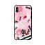 Makeup Kit On Pink Background Printed Back Cover for Apple iPhone XS
