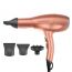 Rush Brush D3 Ultra Hair Dryer, 2400 Watt, 3 Temperatures - Rose Gold